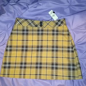 🆕Express plaid mini skirt